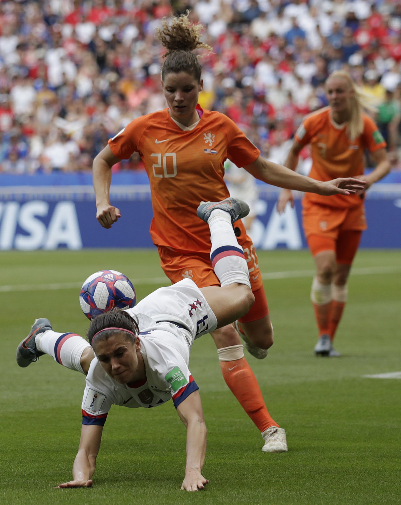 APTOPIX France US Netherlands WWCup Soccer